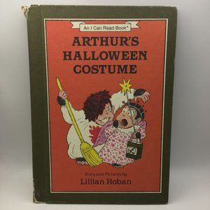 Vintage I Can Read Children's Beginning Hardback Book Arthur's Halloween Costume